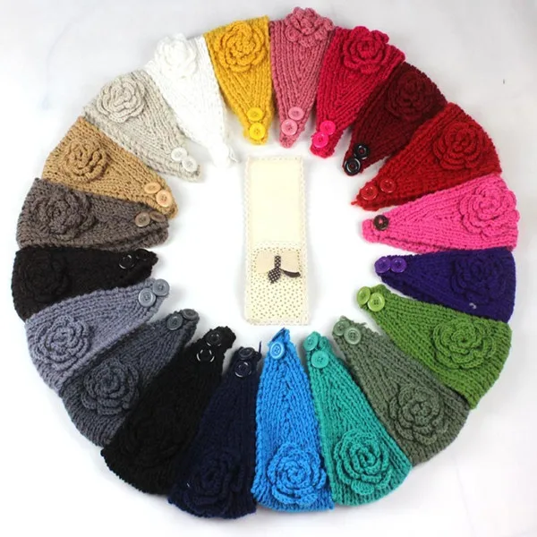 Classical Flower Women's Knitted Headwrap Knitting Crochet Hat Solid Colors Hot Sale Ear Warmers For Girls Teens Women Beanies
Classical Flower Women's Knitted Headwrap Knitting Crochet Hat Solid Colors Hot Sale Ear Warmers For Girls Teens Women Beanies