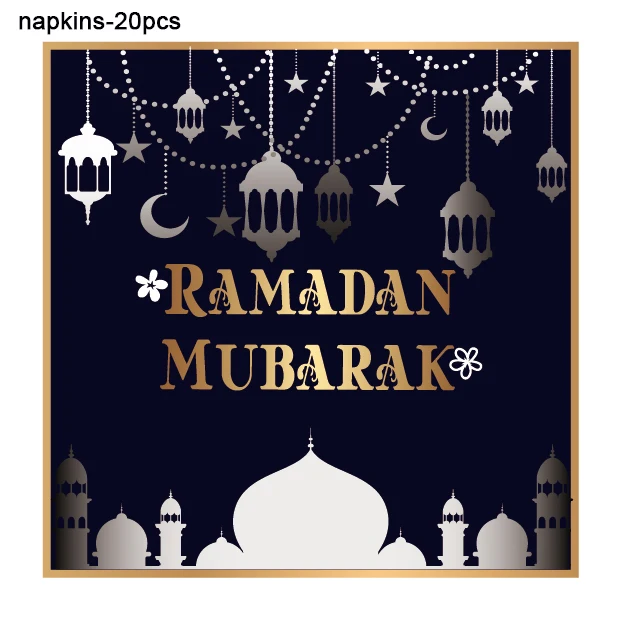 Traditional Ramadan Festival Party Decorations Eid Muslim Dinner Desserts Plates Napkins Disposable Tableware Sets Party Favors
Traditional Ramadan Festival Party Decorations Eid Muslim Dinner Desserts Plates Napkins Disposable Tableware Sets Party Favors