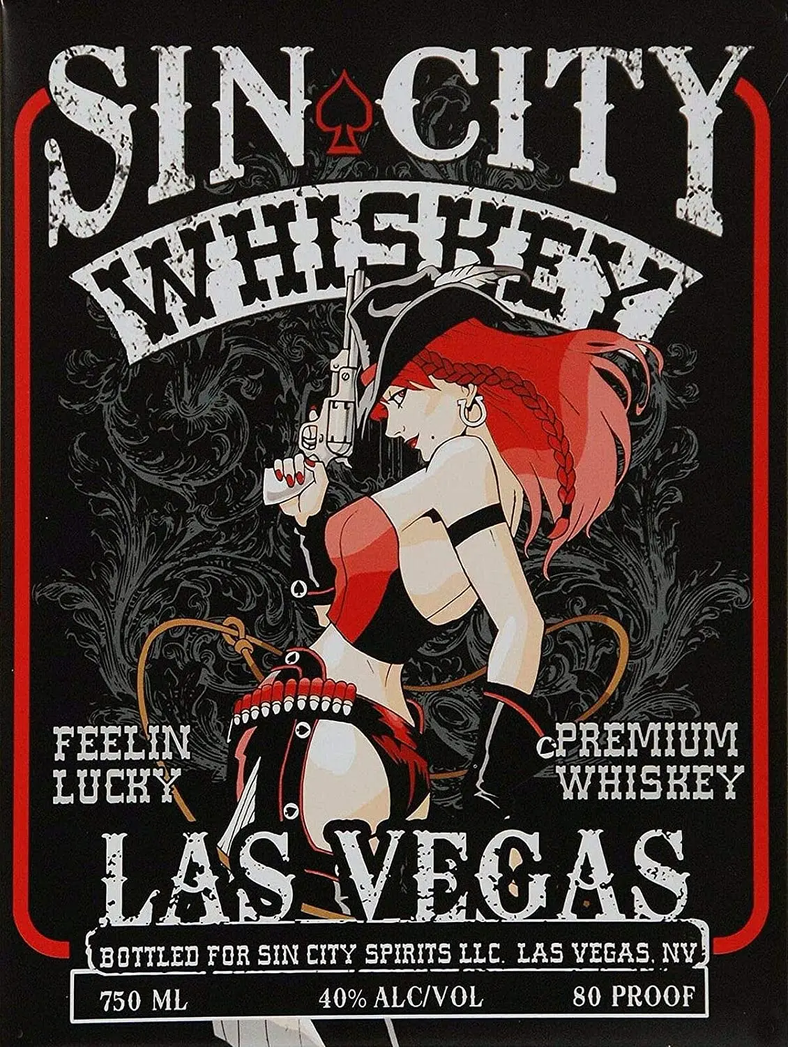Whiskey Pin Up Girl Sexy Cowgirl Lady Las Vegas Metal Tin Sign Vintage Art Decoration Sin City Whiskey for Cafe Home Kitchen 
Whiskey Pin Up Girl Sexy Cowgirl Lady Las Vegas Metal Tin Sign Vintage Art Decoration Sin City Whiskey for Cafe Home Kitchen