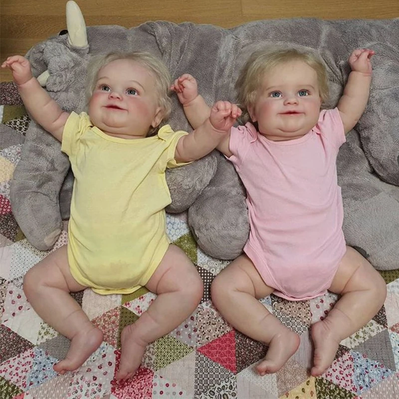 Lifelike Vinyl Toddler Accompany Toys Durable for Little Kids Boy Girl Delicate Yellow/Pink Newborn Doll Toy Rooted Hair
Lifelike Vinyl Toddler Accompany Toys Durable for Little Kids Boy Girl Delicate Yellow/Pink Newborn Doll Toy Rooted Hair
