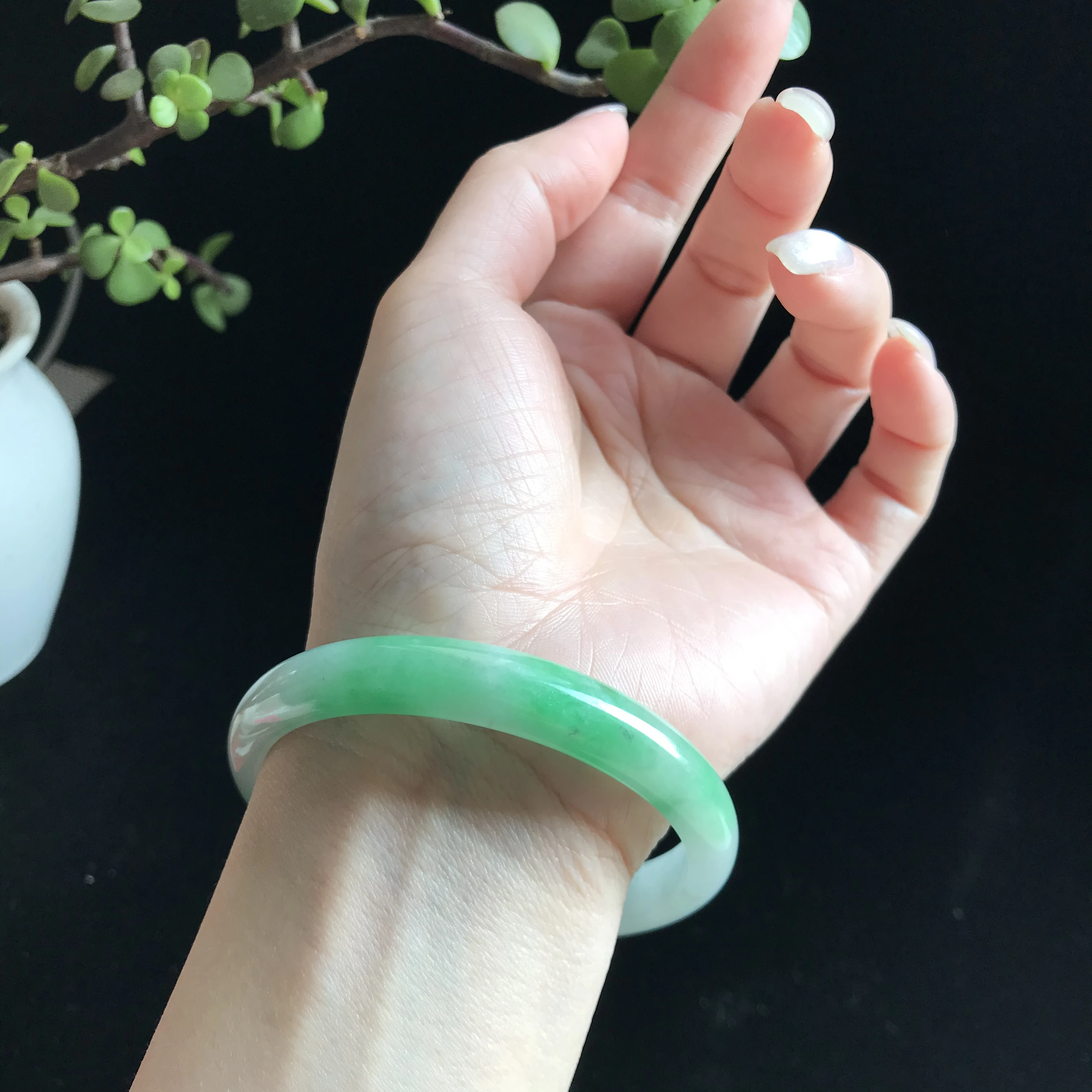 Burma 100%Genuine High-end Jadeite Bracelet Jewelry Jade Bangles For Women 58mm (With Certificate)
Burma 100%Genuine High-end Jadeite Bracelet Jewelry Jade Bangles For Women 58mm (With Certificate)