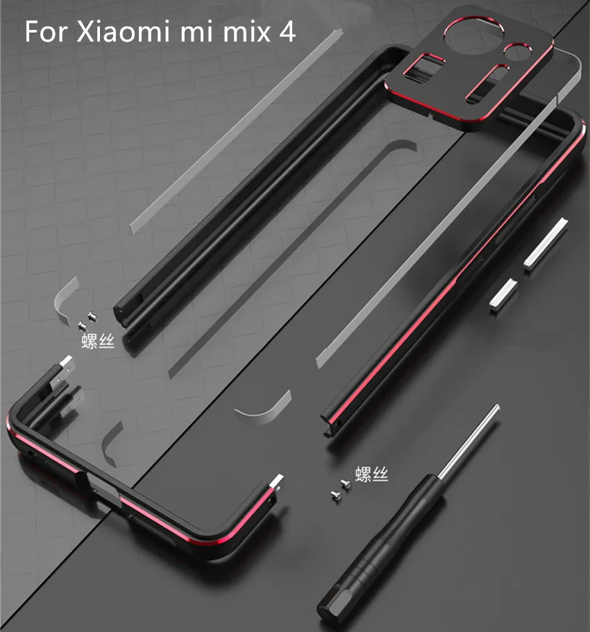 Чехол для телефона Xiaomi Mi Mix 4, противоударный металлический бампер с алюминиевой рамкой, защитный чехол для камеры Xiaomi mi mix 4 mix4
Чехол для телефона Xiaomi Mi Mix 4, противоударный металлический бампер с алюминиевой рамкой, защитный чехол для камеры Xiaomi mi mix 4 mix4