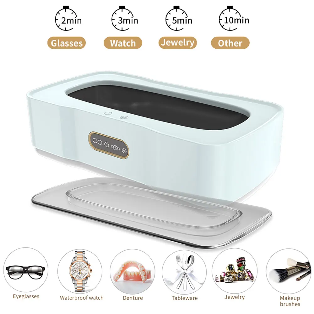 2021 New Upgrade Ultrasonic Glasses Cleaner 400ml Household Portable Contact Lens Jewelry Ultrasonic Cleaner
2021 New Upgrade Ultrasonic Glasses Cleaner 400ml Household Portable Contact Lens Jewelry Ultrasonic Cleaner