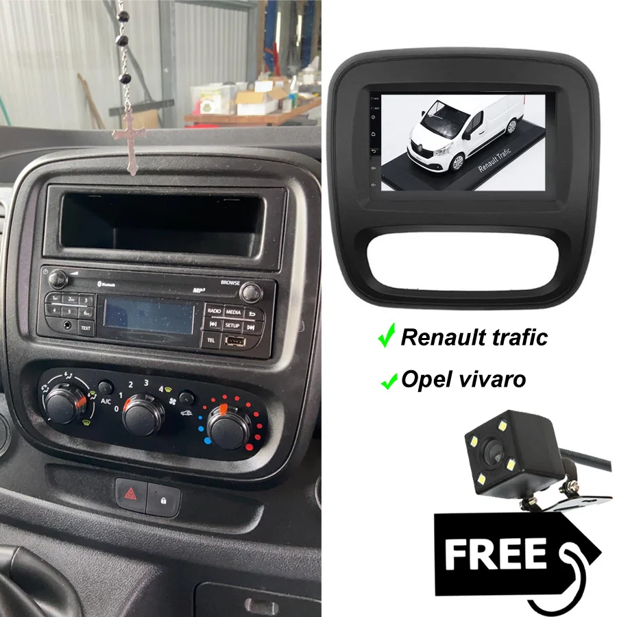 Автомагнитола 2Din на Android, с мультимедийным экраном для Renault Trafic 2016, 2015, Opel Vivaro, Nissan, Nv300
Автомагнитола 2Din на Android, с мультимедийным экраном для Renault Trafic 2016, 2015, Opel Vivaro, Nissan, Nv300