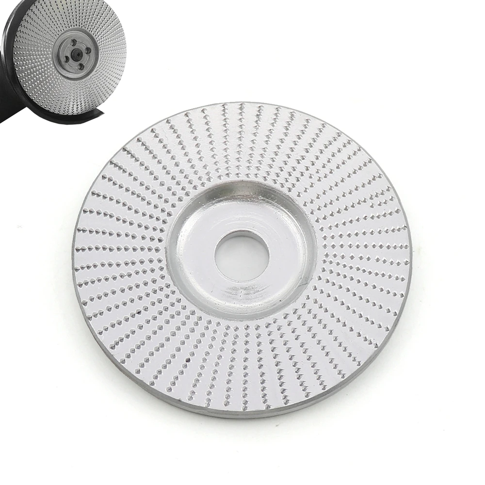 Wood Grinding Wheel 100x16MM Wood Sanding Carving Disc Rotary Tool Abrasive Disc Tools For Angle Grinder
Wood Grinding Wheel 100x16MM Wood Sanding Carving Disc Rotary Tool Abrasive Disc Tools For Angle Grinder