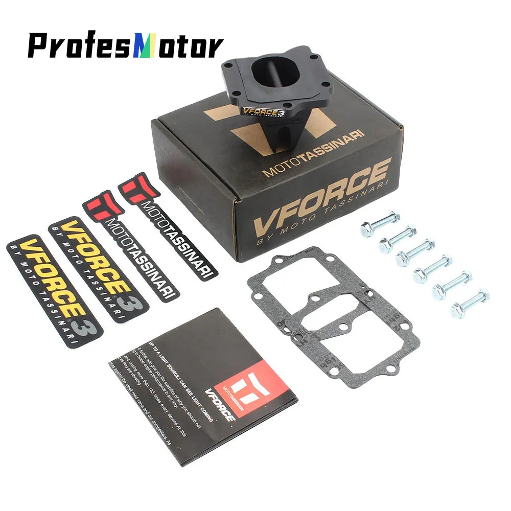Motorcycle carbon fiber intake valve reed valve set v-force 3 for Kawasaki 125cc 250cc 250cc KX kdx Kmx 125 zx150 / kr150
Motorcycle carbon fiber intake valve reed valve set v-force 3 for Kawasaki 125cc 250cc 250cc KX kdx Kmx 125 zx150 / kr150