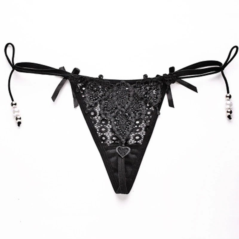 Embroidery Hot Underwear Women's Transparent Lace Temptation G-String Straps Large Thong Low Waist Sexy Hollow Out Underpants 
Embroidery Hot Underwear Women's Transparent Lace Temptation G-String Straps Large Thong Low Waist Sexy Hollow Out Underpants