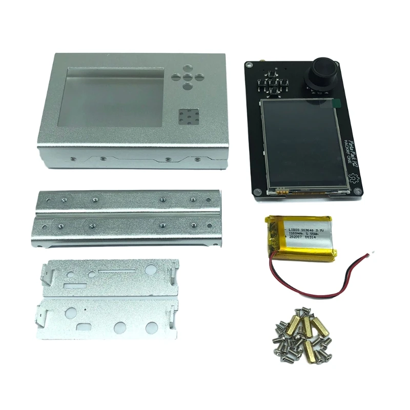 2022 New Assembled Portapack H2 0.5ppm TCxo 3.2InTouch Screen Silver Aluminum Case 1500Mah Battery Speaker For Hackrf A SDR
2022 New Assembled Portapack H2 0.5ppm TCxo 3.2InTouch Screen Silver Aluminum Case 1500Mah Battery Speaker For Hackrf A SDR