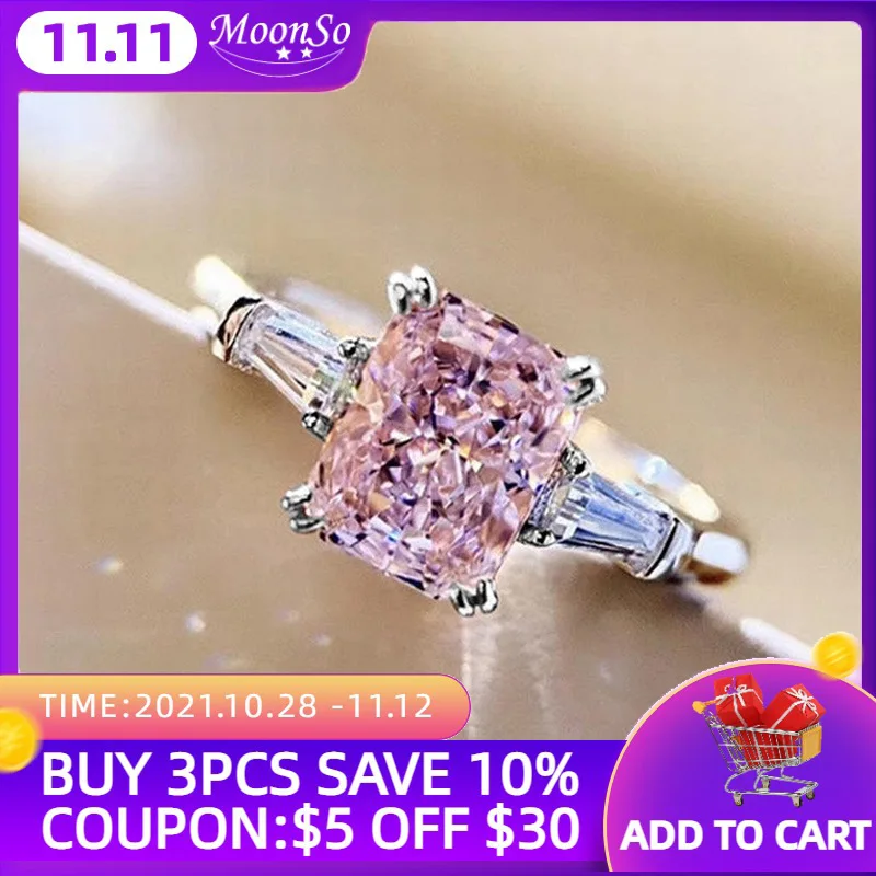 2022 New Trendy Pink Color Rectangle Engagement Ring for Women Anniversary Gift Jewelry Wholesale R6860
2022 New Trendy Pink Color Rectangle Engagement Ring for Women Anniversary Gift Jewelry Wholesale R6860