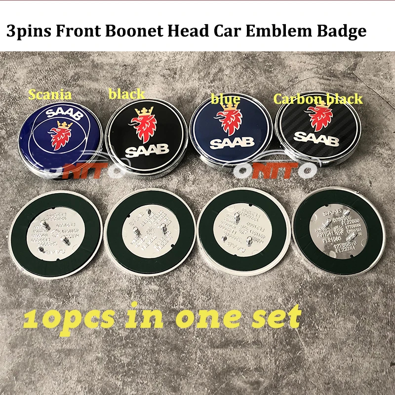 10pcs for 9-3 9-5 93 95 BJ SCS Front Head Boonet Rear Tail Car Emblem Label Badgel 68mm 2.68inch Auto Hood Covers
10pcs for 9-3 9-5 93 95 BJ SCS Front Head Boonet Rear Tail Car Emblem Label Badgel 68mm 2.68inch Auto Hood Covers