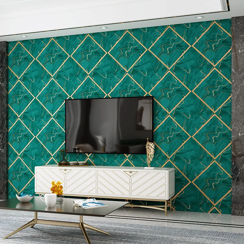 Simple Modern 3D Relief Imitation Deerskin Velvet Non-Woven Wallpaper Diamond Plaid Living Room Television Background Wall
Simple Modern 3D Relief Imitation Deerskin Velvet Non-Woven Wallpaper Diamond Plaid Living Room Television Background Wall