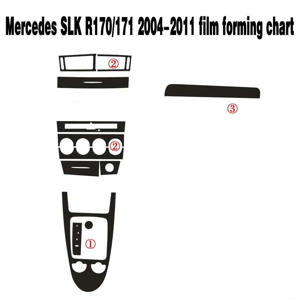 For Mercedes SLK R170/171 2004-2010 Self Adhesive Car Stickers Carbon Fiber Vinyl stickers and Decals Car Styling Accessories
For Mercedes SLK R170/171 2004-2010 Self Adhesive Car Stickers Carbon Fiber Vinyl stickers and Decals Car Styling Accessories