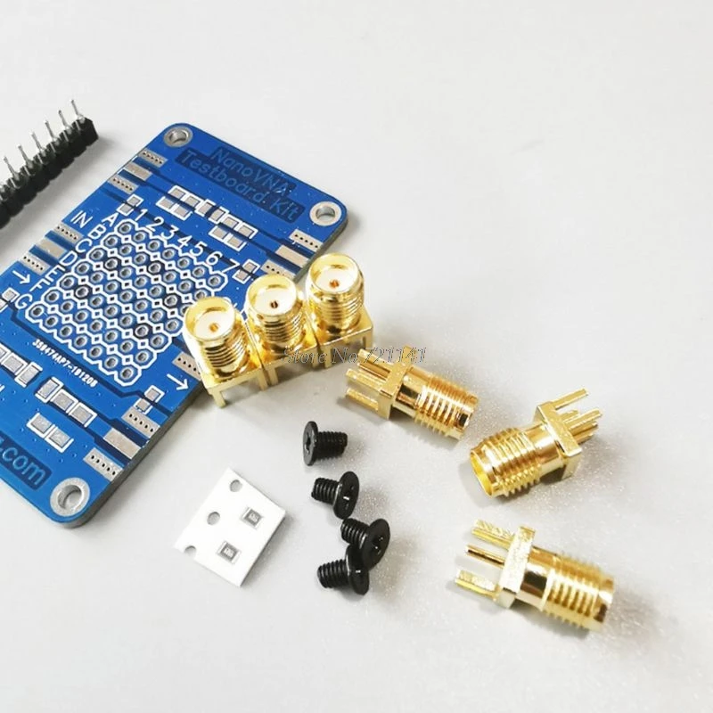 NanoVNA Testboard Kit Vector Analyzer Web Test Board VNA RF Demo Set Measurement DIP SMT Device Tool Spare Parts
NanoVNA Testboard Kit Vector Analyzer Web Test Board VNA RF Demo Set Measurement DIP SMT Device Tool Spare Parts