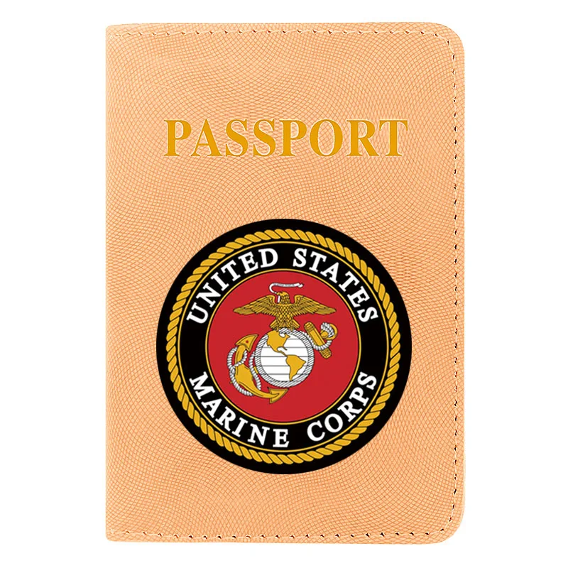 High Quality United States Marine Corps Passport Cover Pu Leather Travel ID Credit Card Holder Pocket Wallet Bags
High Quality United States Marine Corps Passport Cover Pu Leather Travel ID Credit Card Holder Pocket Wallet Bags