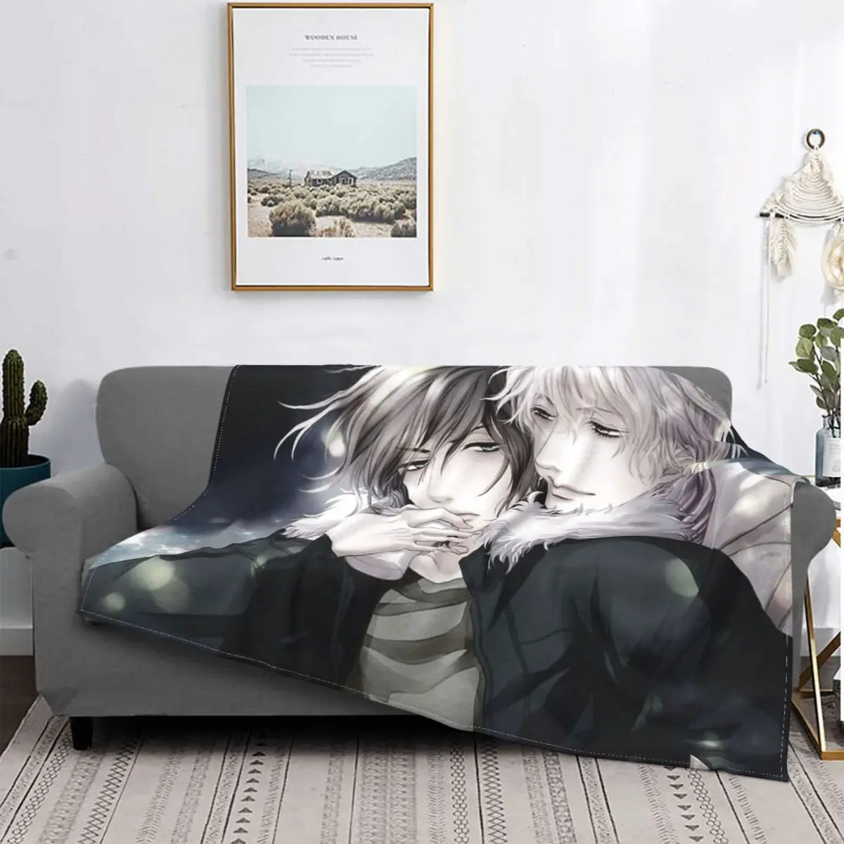 Yaoi-Manta a cuadros para cama, edredones, manta para Пикник
Yaoi-Manta a cuadros para cama, edredones, manta para Пикник