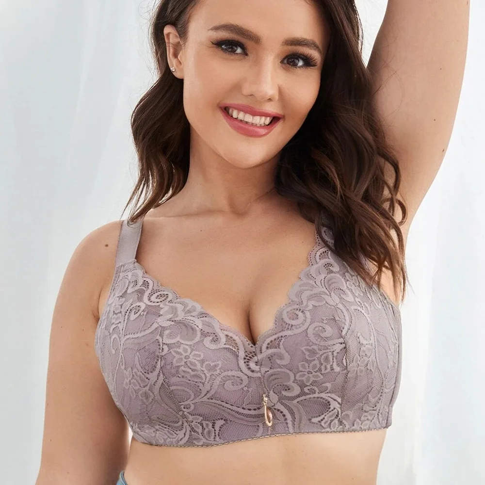 Sexy Bras for Women Lace Thin Cup Underwear Push Up Bra Lingerie Lady Wide Shoulder Strap Wire Free Bralette 34 36 38 40 42 44
Sexy Bras for Women Lace Thin Cup Underwear Push Up Bra Lingerie Lady Wide Shoulder Strap Wire Free Bralette 34 36 38 40 42 44