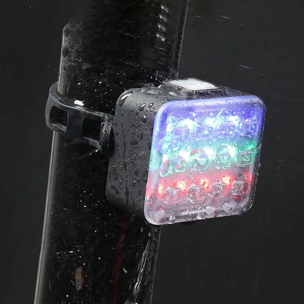 Bicycle Tail Light MTB Bike Colorful Warning Light USB Charging Cycling Light Safety Light Warning Creative Lamp Bike Accessory
Bicycle Tail Light MTB Bike Colorful Warning Light USB Charging Cycling Light Safety Light Warning Creative Lamp Bike Accessory