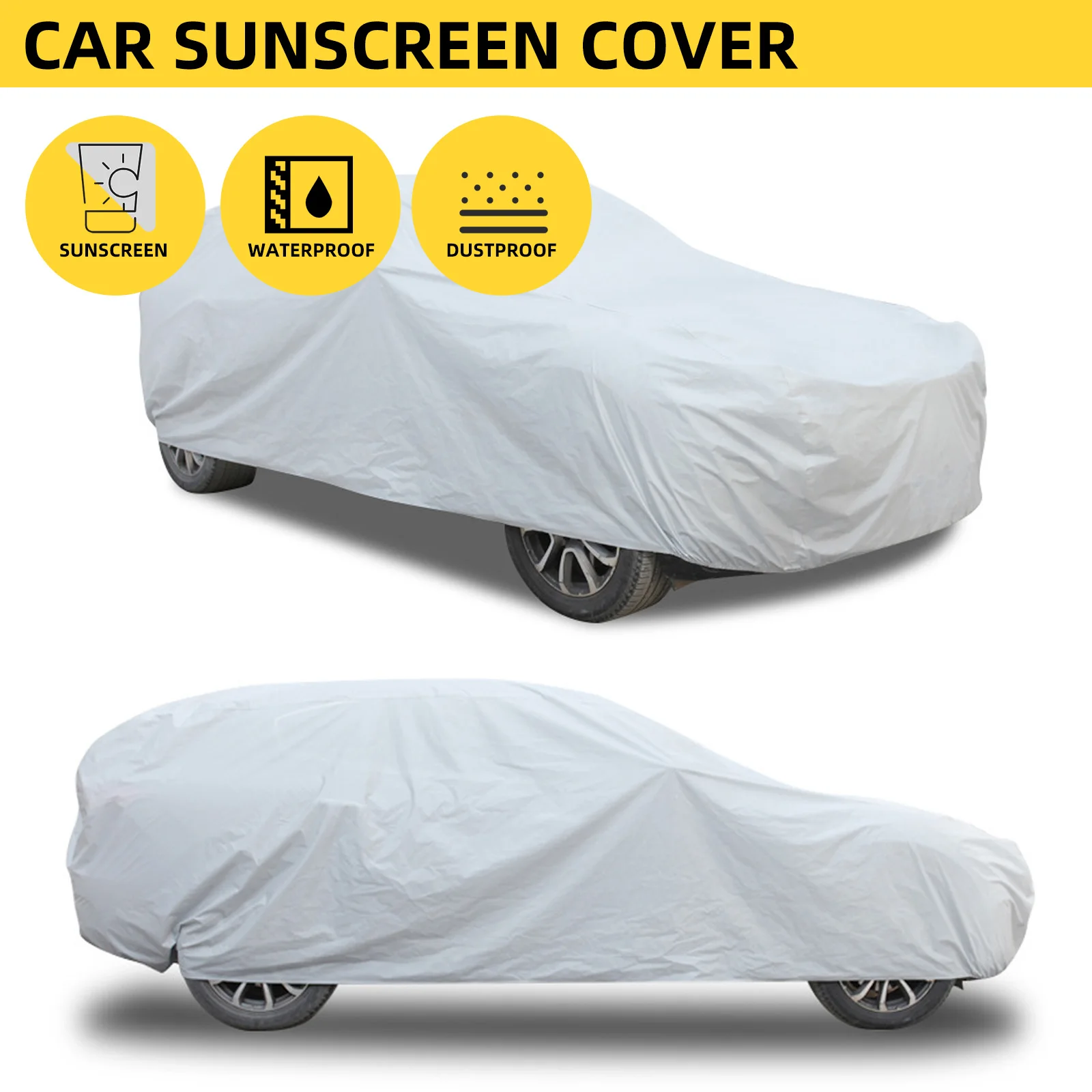 Car Cover for Audi A4 A6 Outdoor Protection Sunshade Waterproof Dustproof Full Exterior Snow Cover for Hatchback Sedan SUV
Car Cover for Audi A4 A6 Outdoor Protection Sunshade Waterproof Dustproof Full Exterior Snow Cover for Hatchback Sedan SUV