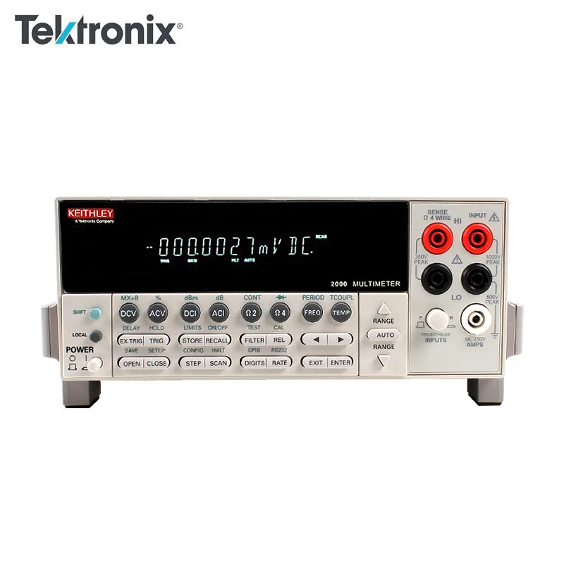 Desktop digital multimeter DMM6500 six and a half touch screen multimeter 2000/E
Desktop digital multimeter DMM6500 six and a half touch screen multimeter 2000/E