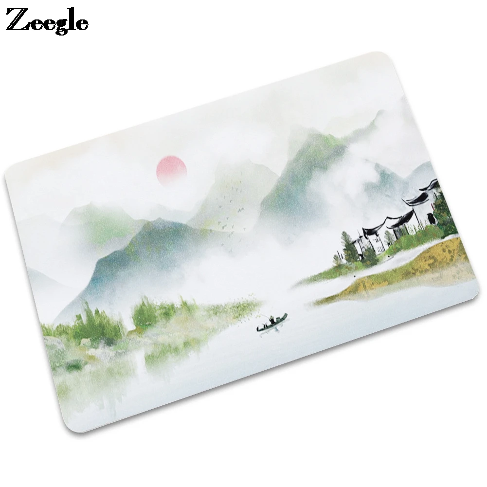 Landscape Printed Dustproof Rubber Floor Mat Washable Bedroom Carpet Anti-Slip Hallway Mat Foot Rug Outdoor Doormat
Landscape Printed Dustproof Rubber Floor Mat Washable Bedroom Carpet Anti-Slip Hallway Mat Foot Rug Outdoor Doormat
