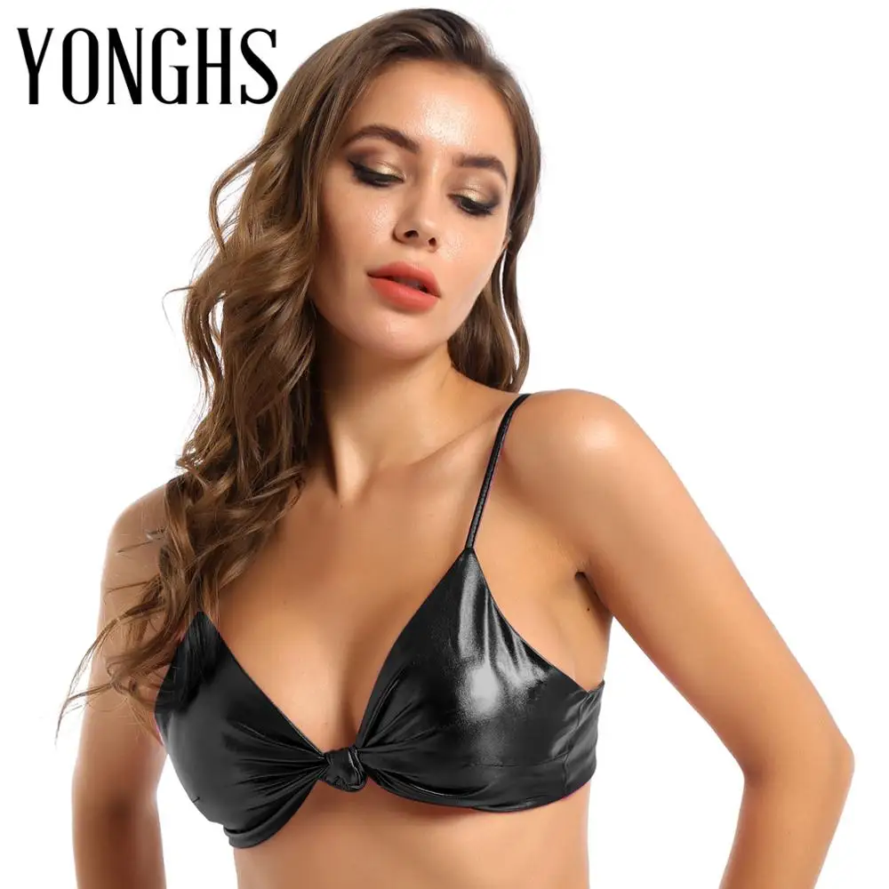 Женская одежда для вечеринок, блестящие металлические бретельки, Глубокий V-образный вырез, бант спереди, без подкладки, для танцев на Пилон...
Женская одежда для вечеринок, блестящие металлические бретельки, Глубокий V-образный вырез, бант спереди, без подкладки, для танцев на Пилон...