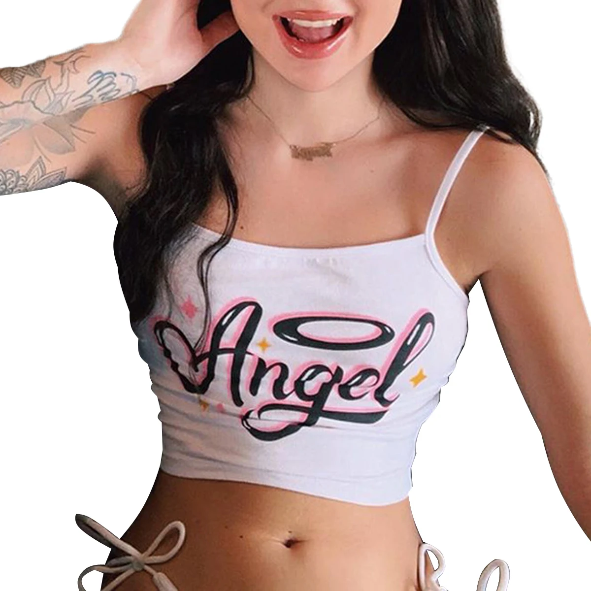 Women Sexy Crop Top Letter Print Camis Top Vest Shirt Summer Fashion Slim Camisole Sleeveless Crop Tops
Women Sexy Crop Top Letter Print Camis Top Vest Shirt Summer Fashion Slim Camisole Sleeveless Crop Tops
