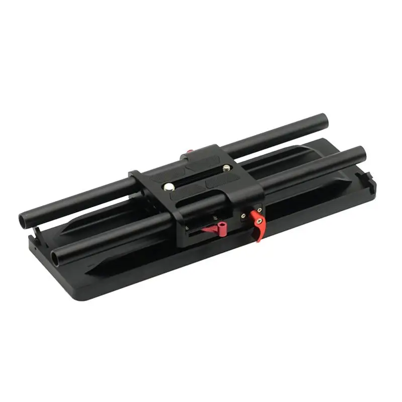 15mm CNC Aluminum Camera Base Plate with ARRI Standard Dovetail Tripod Plate for DSLR Video Camcorder Nikon BMCC Cameras
15mm CNC Aluminum Camera Base Plate with ARRI Standard Dovetail Tripod Plate for DSLR Video Camcorder Nikon BMCC Cameras