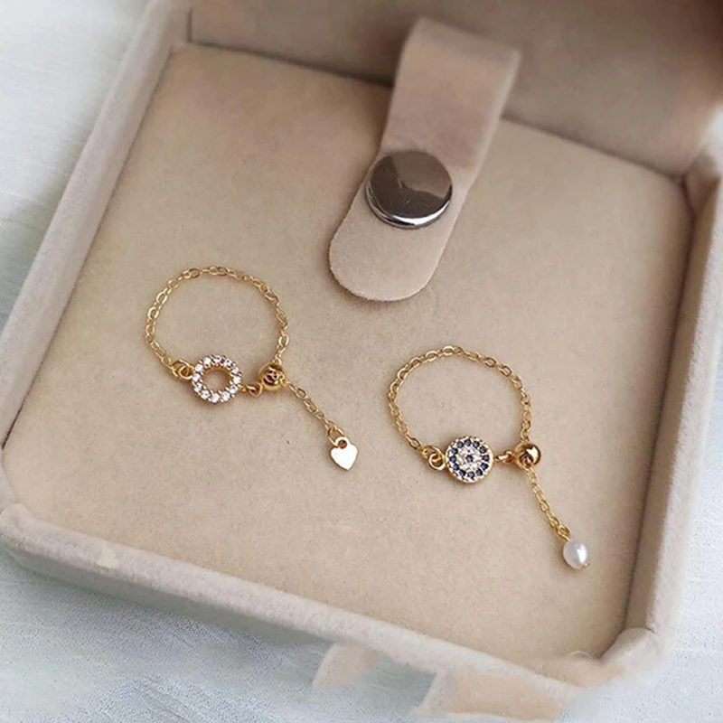 Golden diamond round soft chain retractable adjustable ladies ring elegant temperament charm light luxury jewelry
Golden diamond round soft chain retractable adjustable ladies ring elegant temperament charm light luxury jewelry