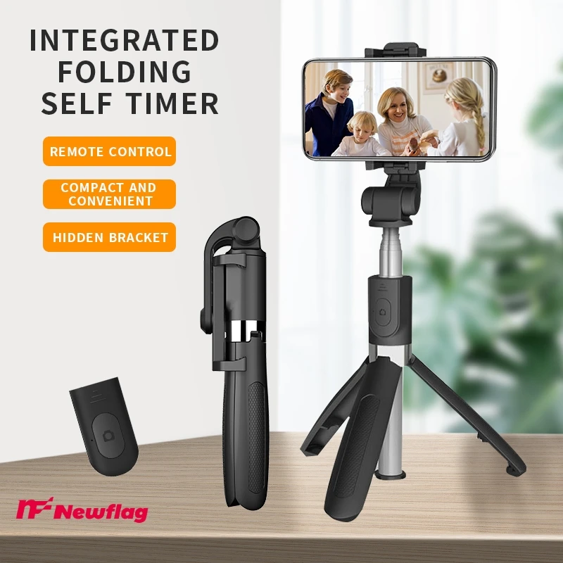 L01:Telescopic Stick Integrated Tripod for Phone,Can be Folded Monopod Selfie Stick,Support Android4.3 or IOS 5.0 Above Phones
L01:Telescopic Stick Integrated Tripod for Phone,Can be Folded Monopod Selfie Stick,Support Android4.3 or IOS 5.0 Above Phones