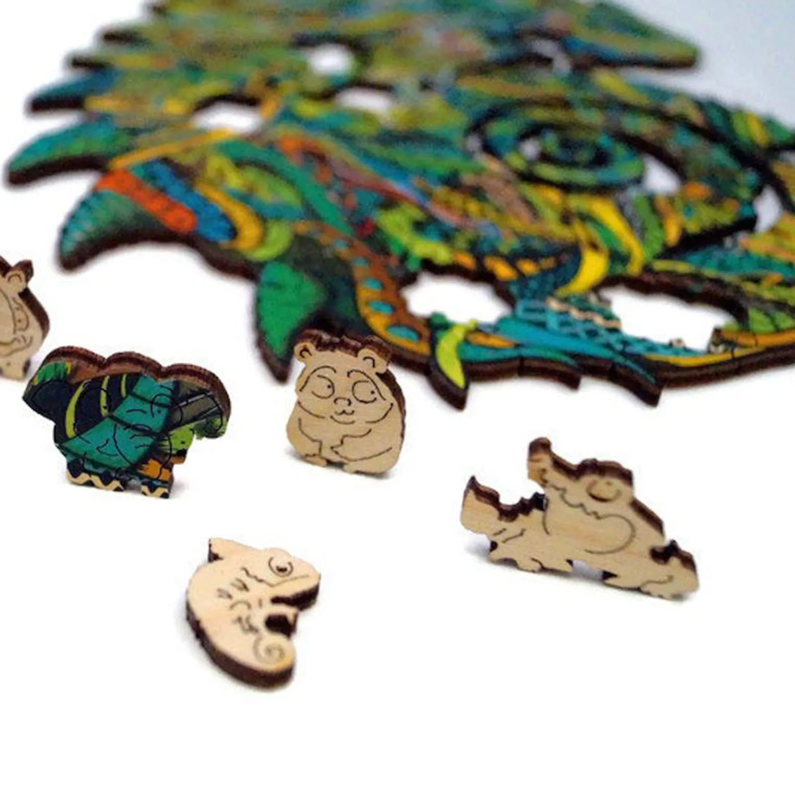 3D Chameleon DIY Magic Game Toys Wooden Jigsaw Puzzle 2021 Best New Year Gift for Adult Children Kid Educational puzzle en bois
3D Chameleon DIY Magic Game Toys Wooden Jigsaw Puzzle 2021 Best New Year Gift for Adult Children Kid Educational puzzle en bois