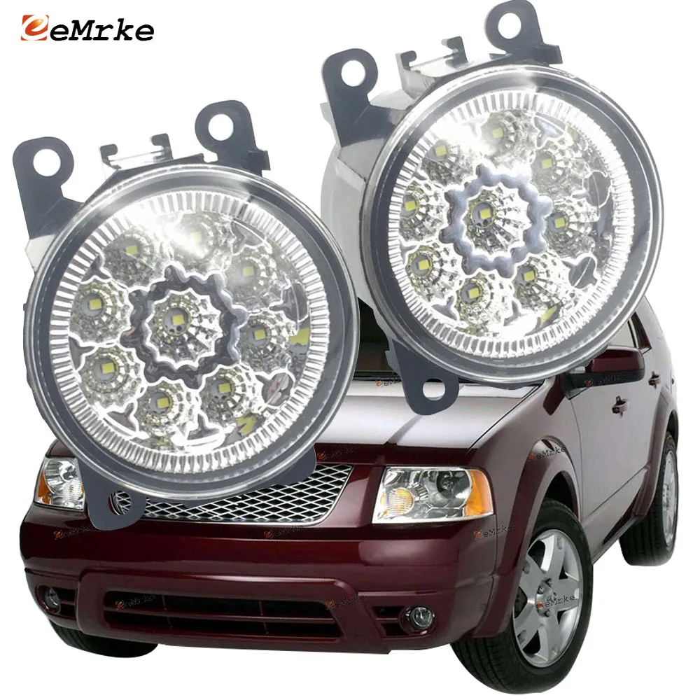 Светодиодные противотуманные фары H11 DRL для Ford Freestyle SEL 2005 2006 2007 Taurus X 2008, 2 шт., 9 штук
Светодиодные противотуманные фары H11 DRL для Ford Freestyle SEL 2005 2006 2007 Taurus X 2008, 2 шт., 9 штук