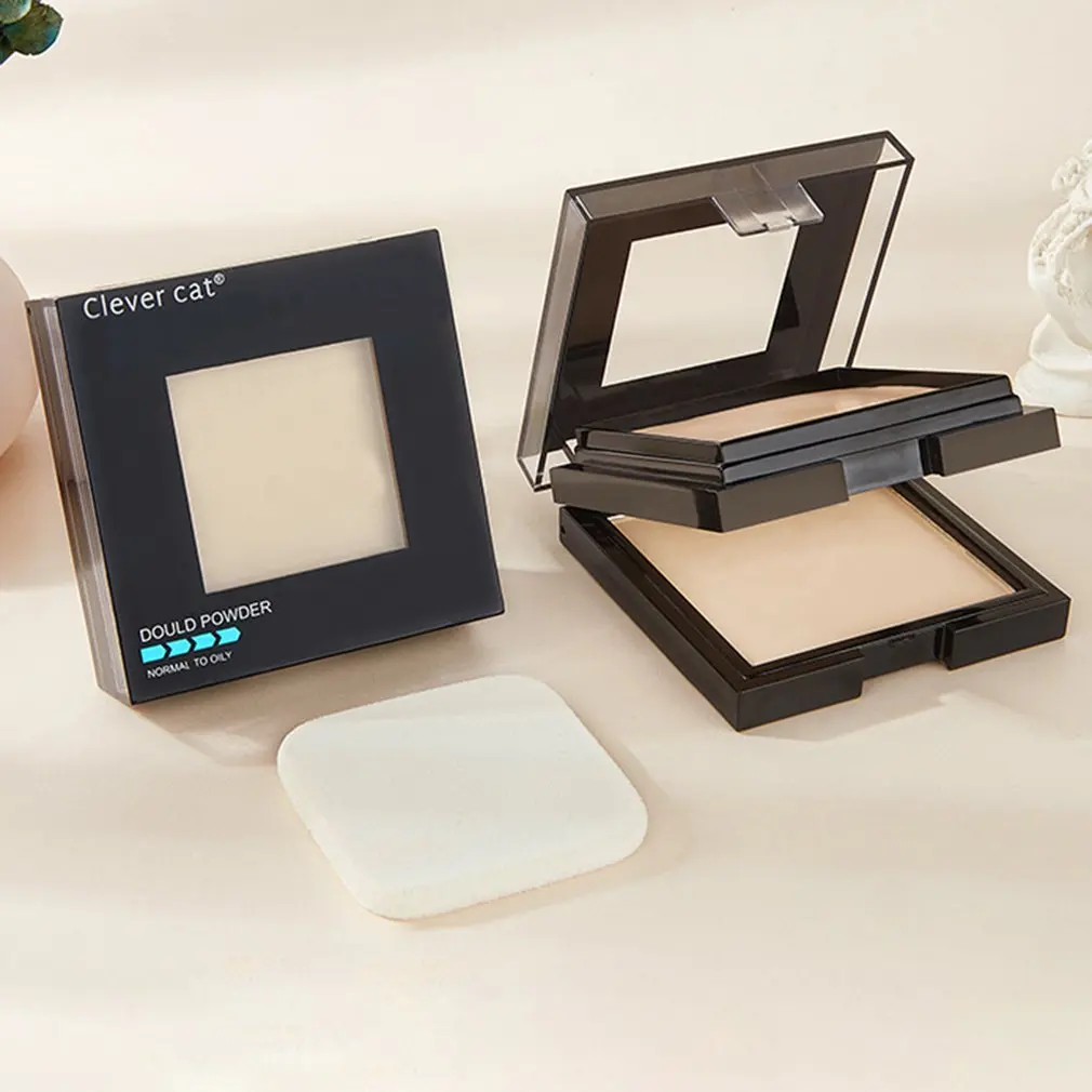 Matte Poreless Pressed Powder Oil-control Double-layer Pressed Powder Brighten Skin Tone Natural And Delicate Pressed Powder 
Matte Poreless Pressed Powder Oil-control Double-layer Pressed Powder Brighten Skin Tone Natural And Delicate Pressed Powder