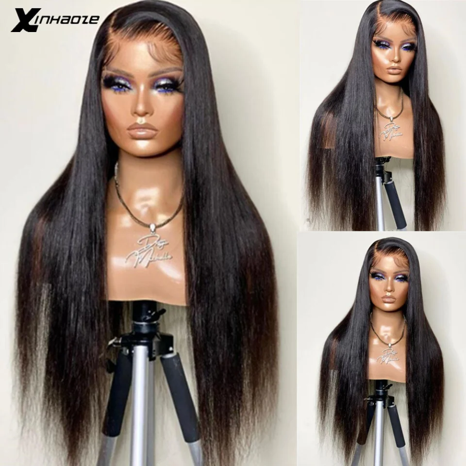Brazilian Straight 13x4 Lace Frontal Wigs Remy Hair 5x5 Silk Base Top Human Hair Lace Wigs With Baby Hair Pre Plucked Baby Hair
Brazilian Straight 13x4 Lace Frontal Wigs Remy Hair 5x5 Silk Base Top Human Hair Lace Wigs With Baby Hair Pre Plucked Baby Hair