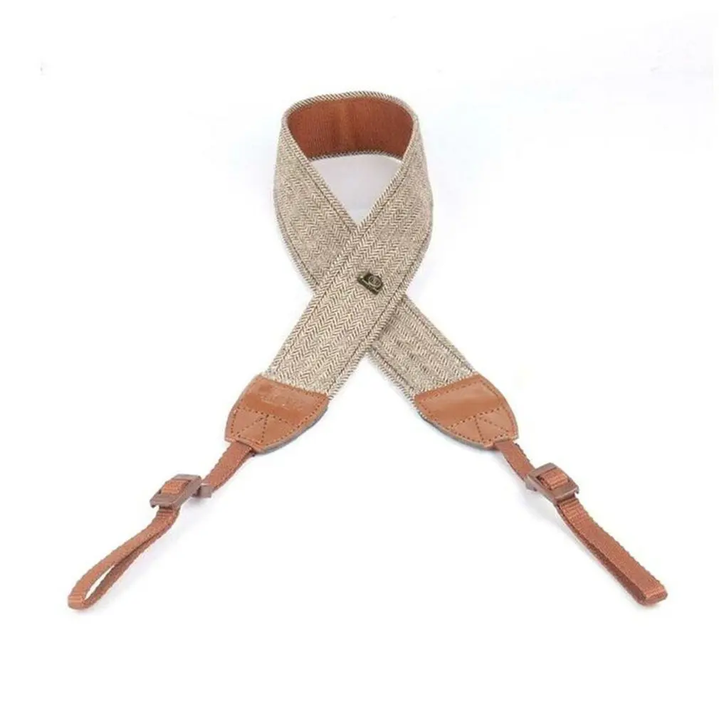 New Universal Adjustable Cotton Leather Camera Shoulder Neck Strap Belt For Sony/ Nikon SLR Cameras Strap Accessories Part
New Universal Adjustable Cotton Leather Camera Shoulder Neck Strap Belt For Sony/ Nikon SLR Cameras Strap Accessories Part