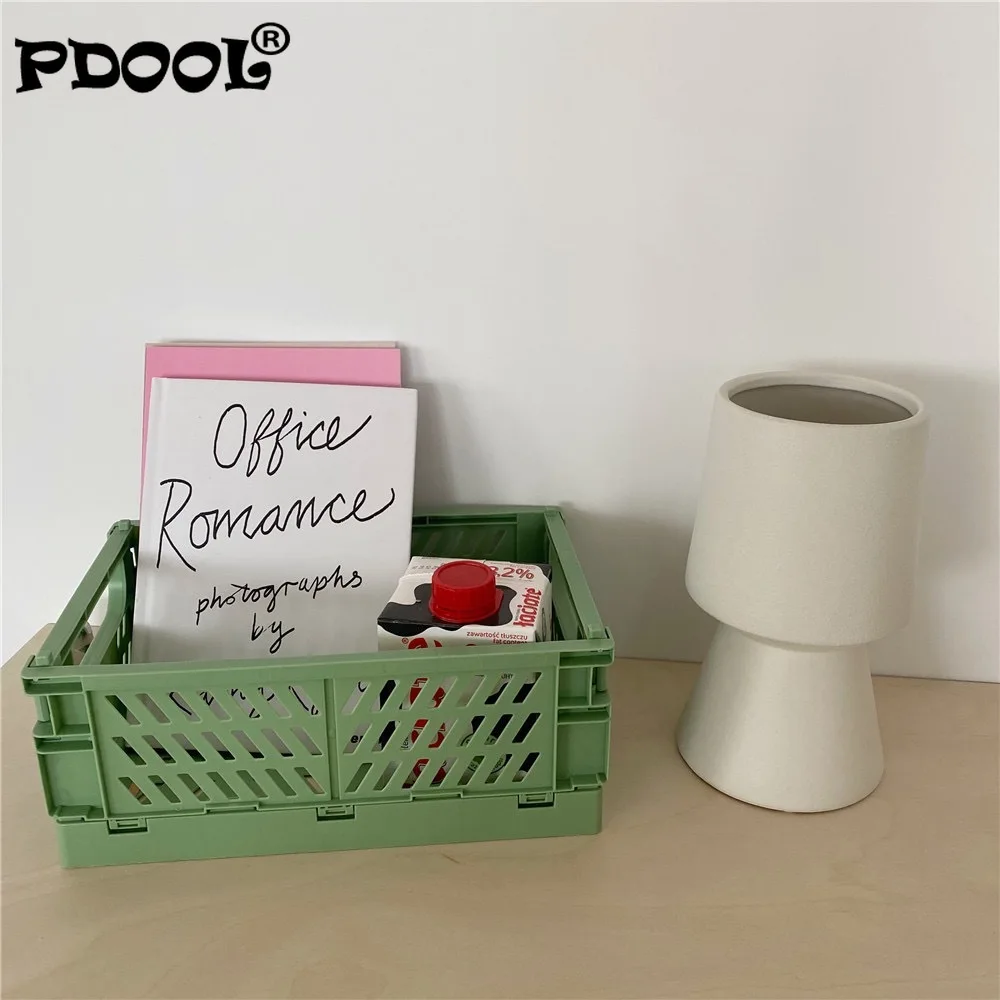 Collapsible Crate Plastic Folding Storage Box Basket Utility Cosmetic Container Desktop Holder Home Use
Collapsible Crate Plastic Folding Storage Box Basket Utility Cosmetic Container Desktop Holder Home Use
