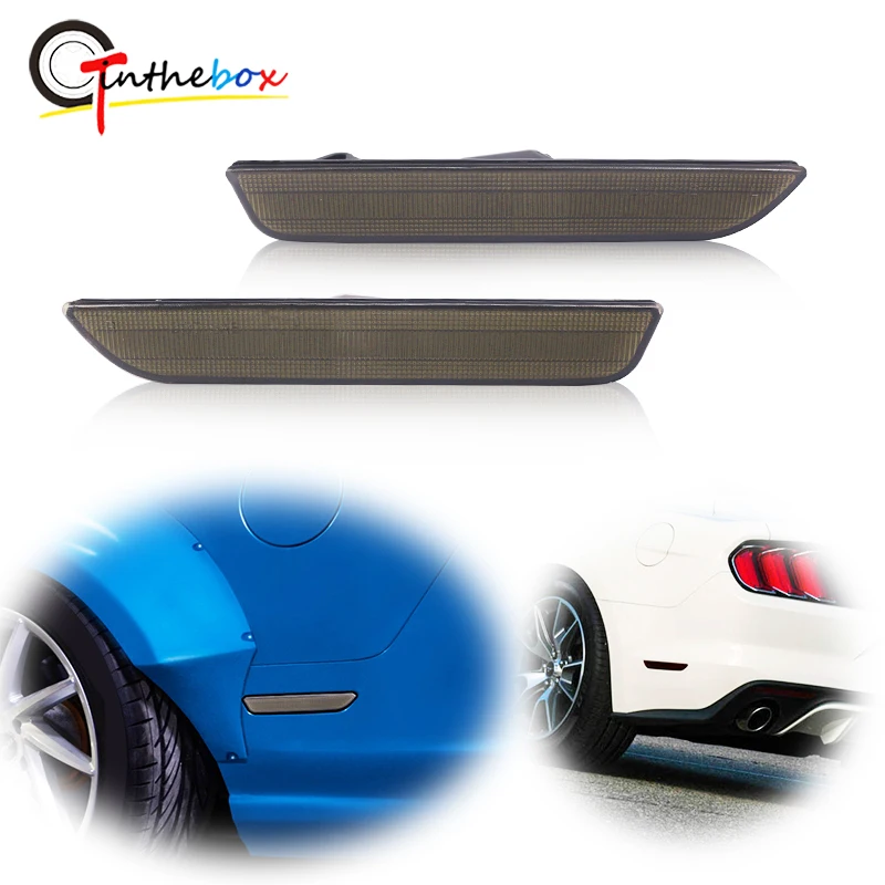 Gtinthebox 2PCS Smoked Lens Car Rear Side Marker Light Housing Shells For 2010-2014 Ford Mustang
Gtinthebox 2PCS Smoked Lens Car Rear Side Marker Light Housing Shells For 2010-2014 Ford Mustang