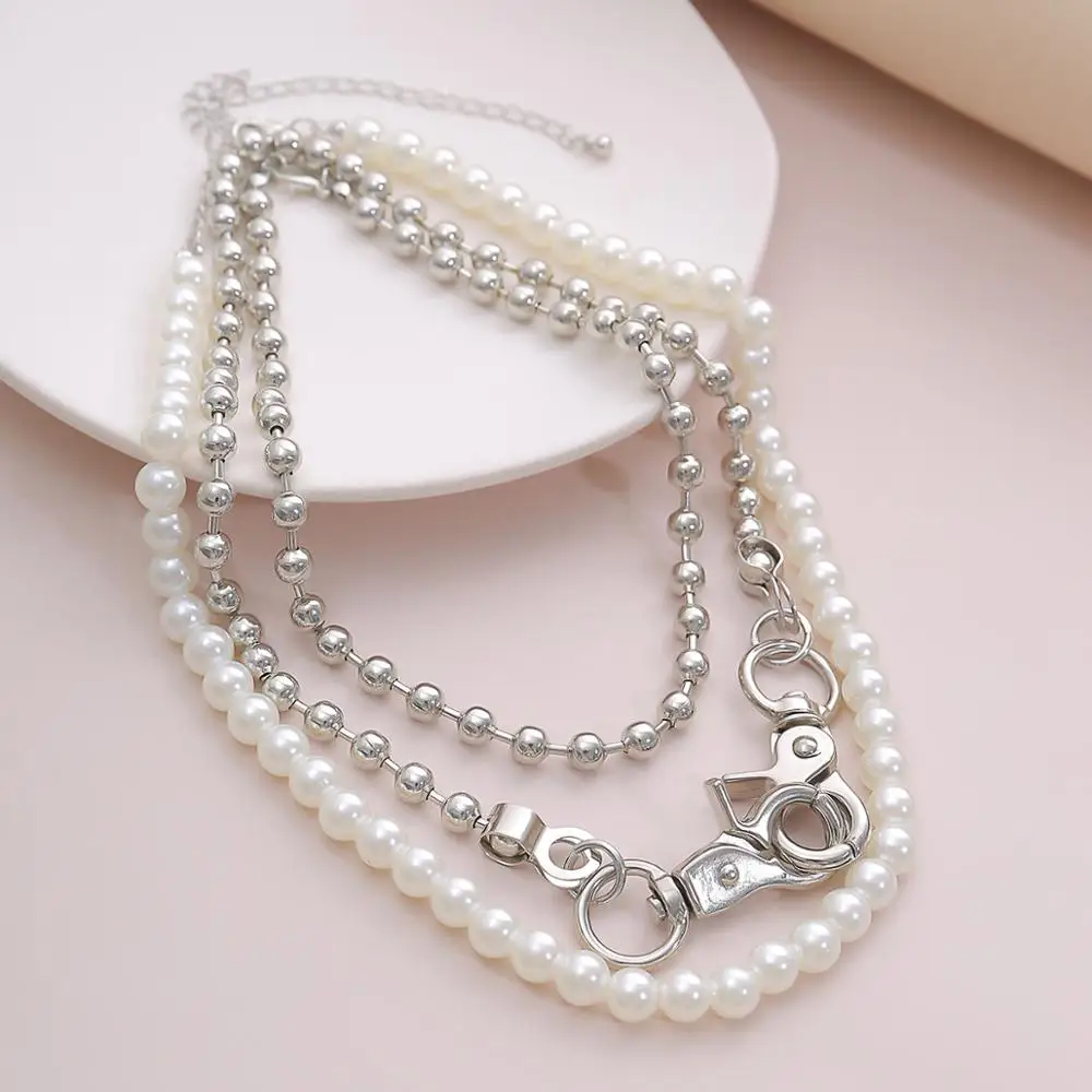 Gothic Lock Pdant Necklace for Women Steampunk Pearl Chains Choker Necklace Couple Statement Collar Men's Necklace Jewelry
Gothic Lock Pdant Necklace for Women Steampunk Pearl Chains Choker Necklace Couple Statement Collar Men's Necklace Jewelry
