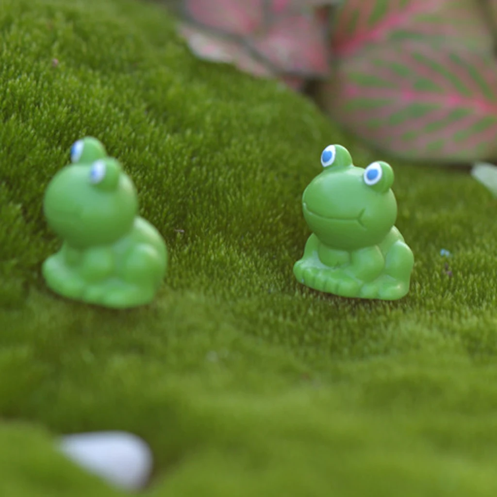 Pack of 10 Miniature Fairy Garden Resin Blue Eye Frog Ornament Dollhouse Plant
Pack of 10 Miniature Fairy Garden Resin Blue Eye Frog Ornament Dollhouse Plant