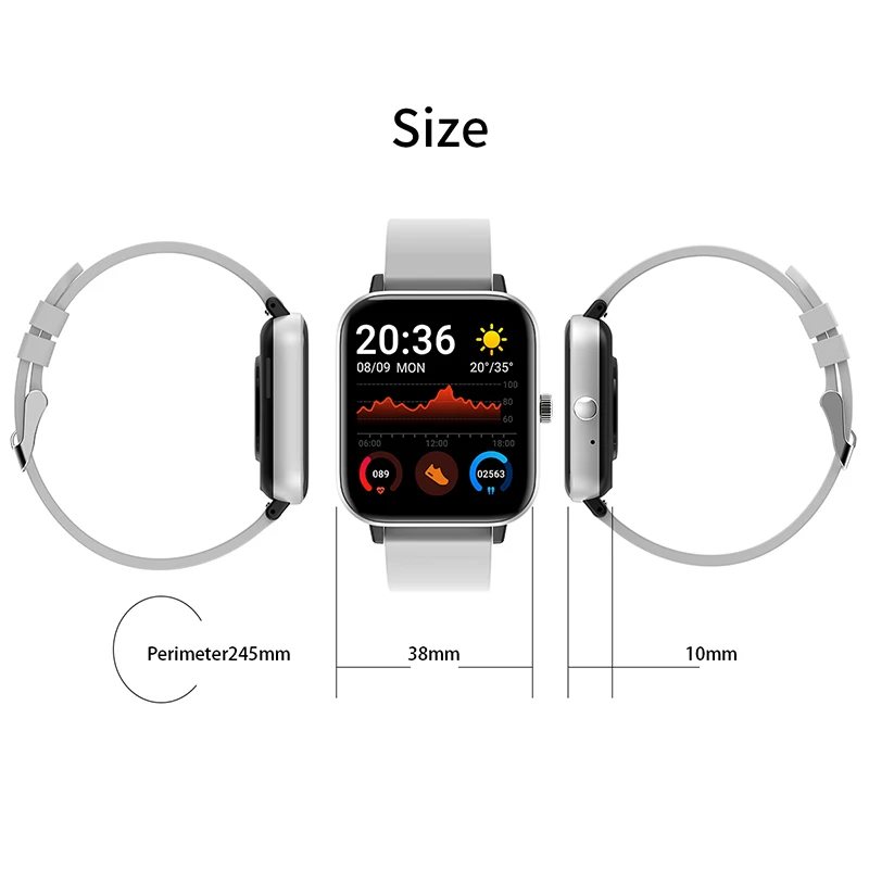 Новинка 2021 смарт-часы с Bluetooth для мужчин и женщин фитнес-трекер мониторингом