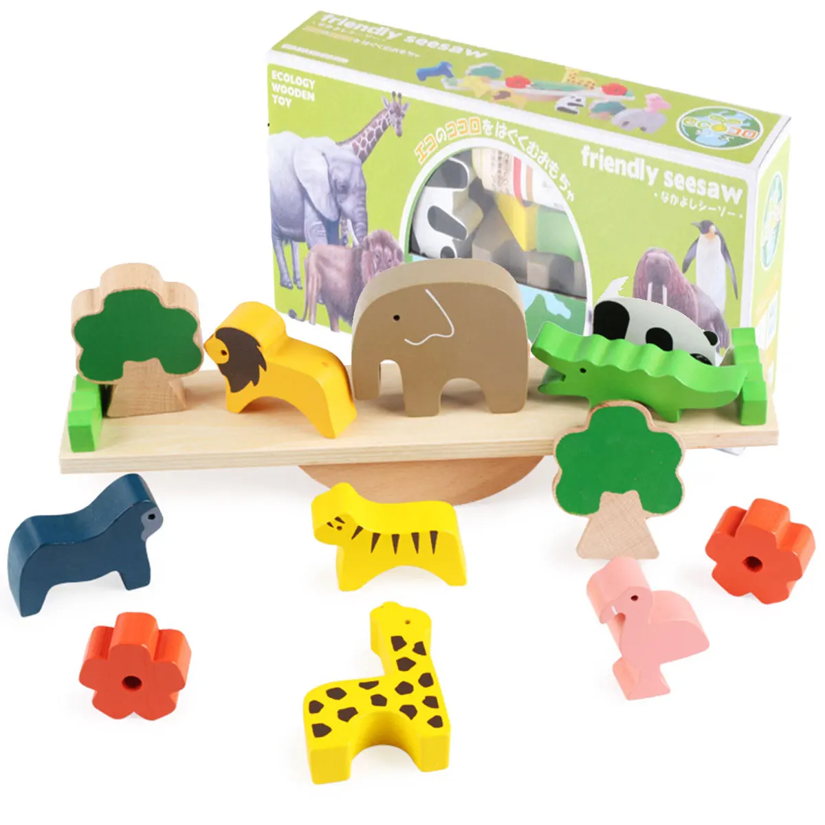 Children Montessori Wooden Animal Balance Blocks Board Games Toy Dinosaur Educational Stacking High Building Block Wood Toy Boys
Children Montessori Wooden Animal Balance Blocks Board Games Toy Dinosaur Educational Stacking High Building Block Wood Toy Boys