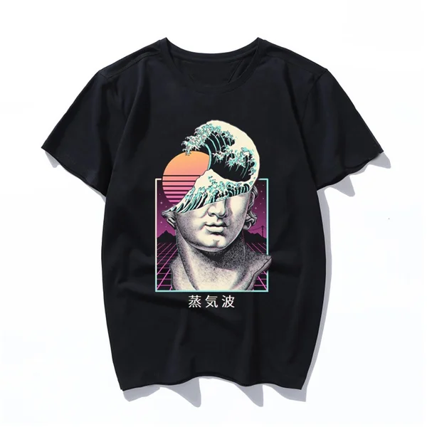 great vaporwave New Summer Tshirt Spoof Fashion Print T-shirt Personality Harajuku Funny Casual Thin Section T Shirt
great vaporwave New Summer Tshirt Spoof Fashion Print T-shirt Personality Harajuku Funny Casual Thin Section T Shirt