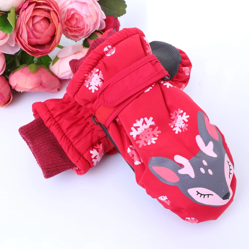 1 Pair of Christmas Deer Pattern Winter Skating Waterproof Warm Thicken Double-Layer Kids Skating Wi
1 Pair of Christmas Deer Pattern Winter Skating Waterproof Warm Thicken Double-Layer Kids Skating Wi