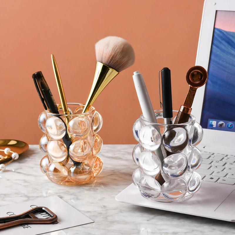 Glass Makeup Brush Organizer Makeup Storage For Women Lipstick Organizer Pencil Holders Transparent
Glass Makeup Brush Organizer Makeup Storage For Women Lipstick Organizer Pencil Holders Transparent