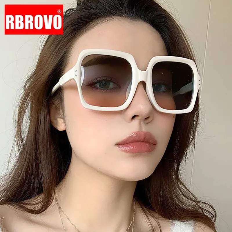 RBROVO 2021 Luxury Retro Sunglasses Women Square Glasses For Women/Men Oversized Eyeglasses Women Mirror Oculos De Sol Feminino
RBROVO 2021 Luxury Retro Sunglasses Women Square Glasses For Women/Men Oversized Eyeglasses Women Mirror Oculos De Sol Feminino