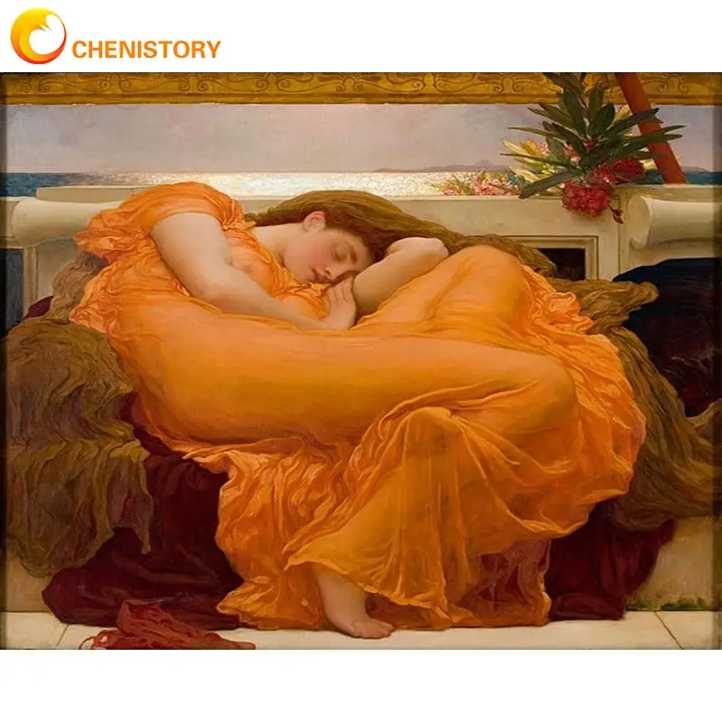 CHENISTORY Oil Painting Woman Sleep For Adult Drawing Canvas Picture Wall Art Diy Coloring By Numbers Portrait Home Decor Gift
CHENISTORY Oil Painting Woman Sleep For Adult Drawing Canvas Picture Wall Art Diy Coloring By Numbers Portrait Home Decor Gift