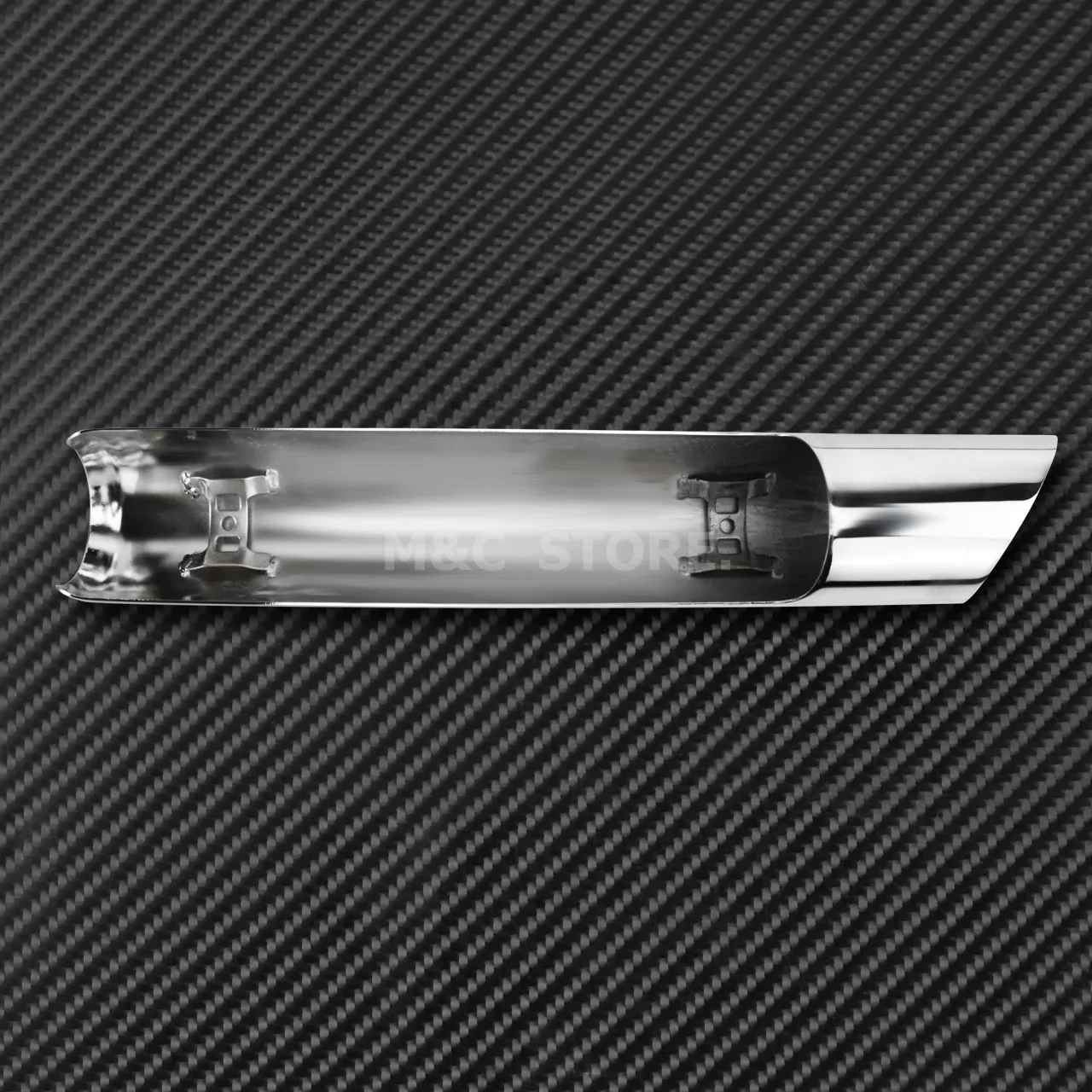 Хромированные накладные глушители для мотоциклов Выхлопные трубы W / Heat Shield Harley