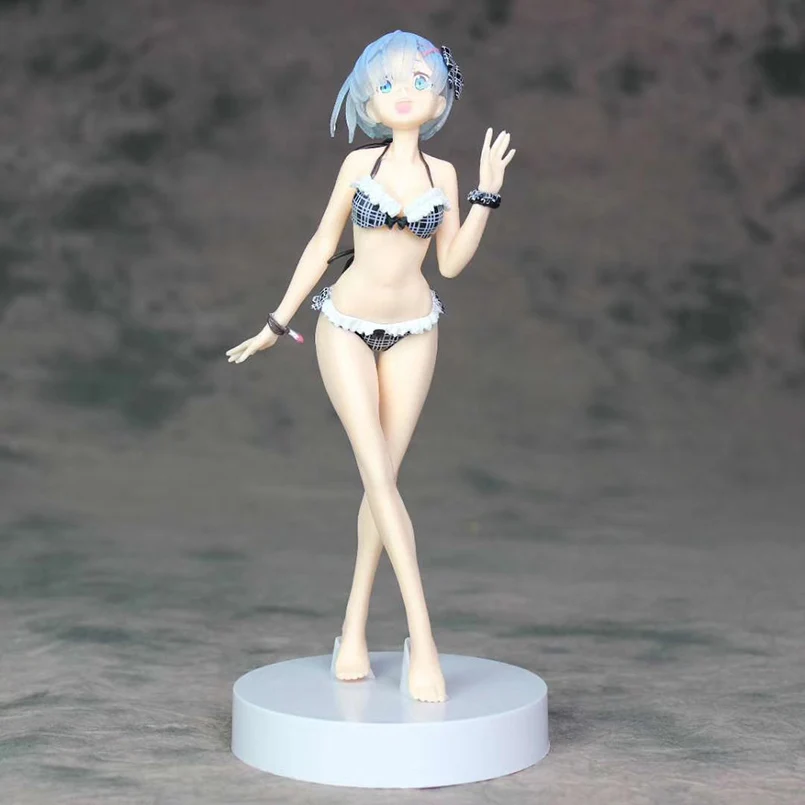 22cm Anime Life in the world starting from zero Figure Swimsuit Rem PVC Action Figure Model Toys kid gift
22cm Anime Life in the world starting from zero Figure Swimsuit Rem PVC Action Figure Model Toys kid gift