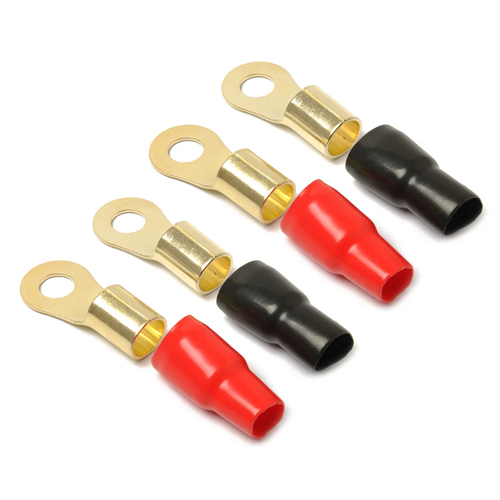4pcs Car Speaker Electrical Wire Connectors Electrical Wire Connectors Set Spade Terminals Kit with Sheath
4pcs Car Speaker Electrical Wire Connectors Electrical Wire Connectors Set Spade Terminals Kit with Sheath