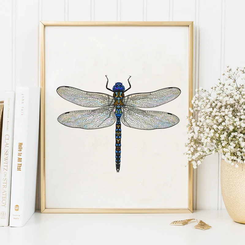 Abstract Dragonfly Art Print Poster Wall Pictures Home Decor , Cute Insect Dragonfly Canvas Painting Modern Office Wall Decorati
Abstract Dragonfly Art Print Poster Wall Pictures Home Decor , Cute Insect Dragonfly Canvas Painting Modern Office Wall Decorati