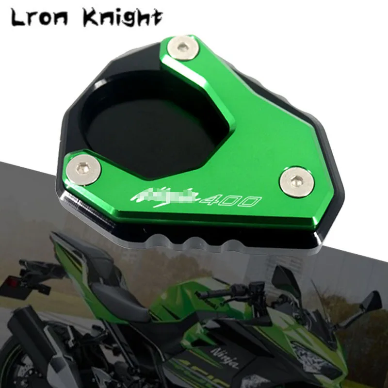 For KAWASAKI NINJA400 NINJA 400 Z400 2018 2019 2020 Motorcycle CNC Kickstand Foot Side Stand Extension Pad Support Plate Enlarge
For KAWASAKI NINJA400 NINJA 400 Z400 2018 2019 2020 Motorcycle CNC Kickstand Foot Side Stand Extension Pad Support Plate Enlarge